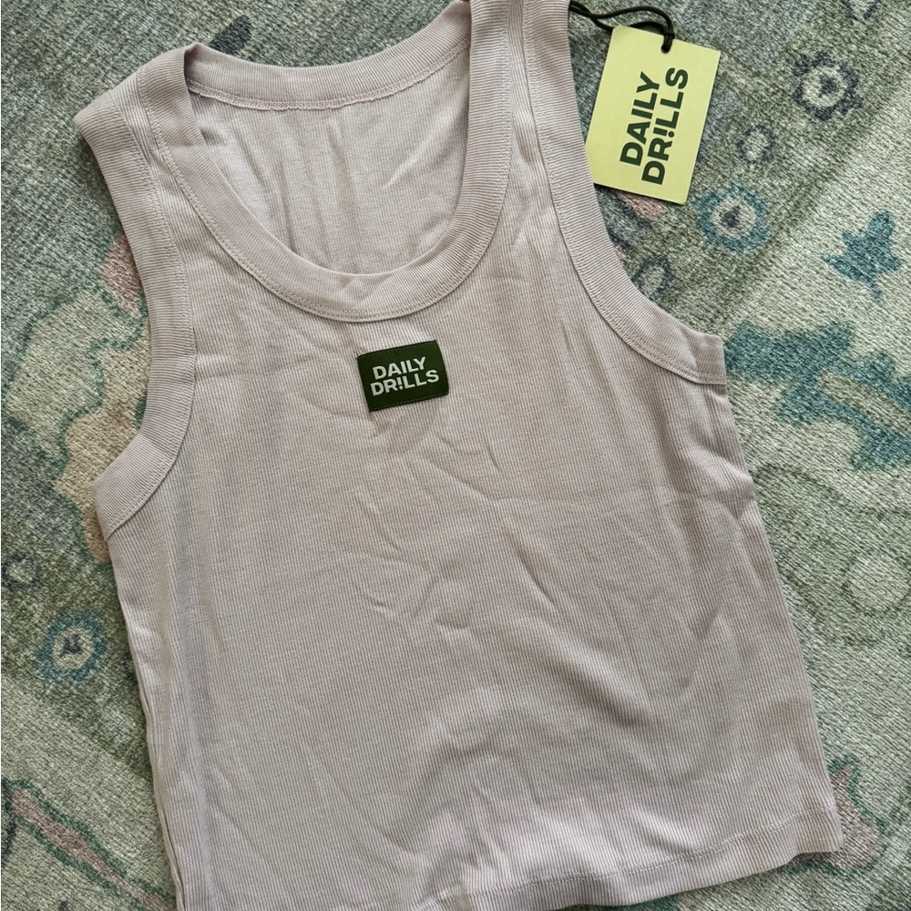 Daily Drills Lady Bird Lavender Tank Top